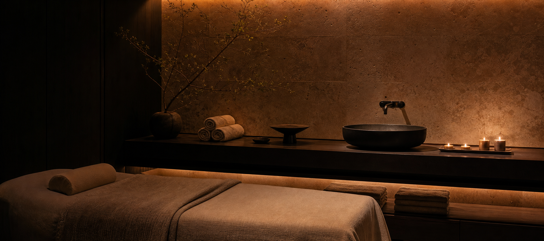 Вечерний кабинет для SPA-ритуалов Serenity